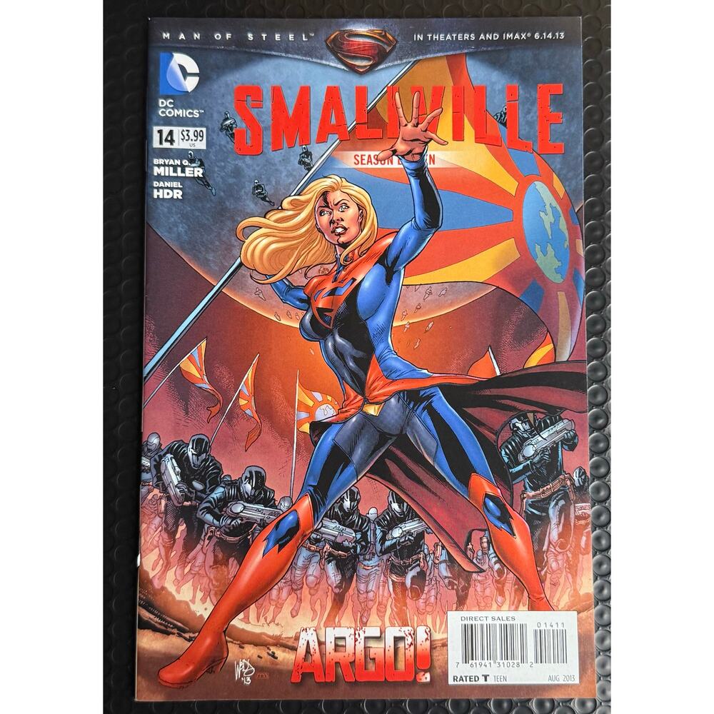 Smallville Season 11 #14 (DC Comics, 2013) – "Argo" Part 2 - Supergirl Cover